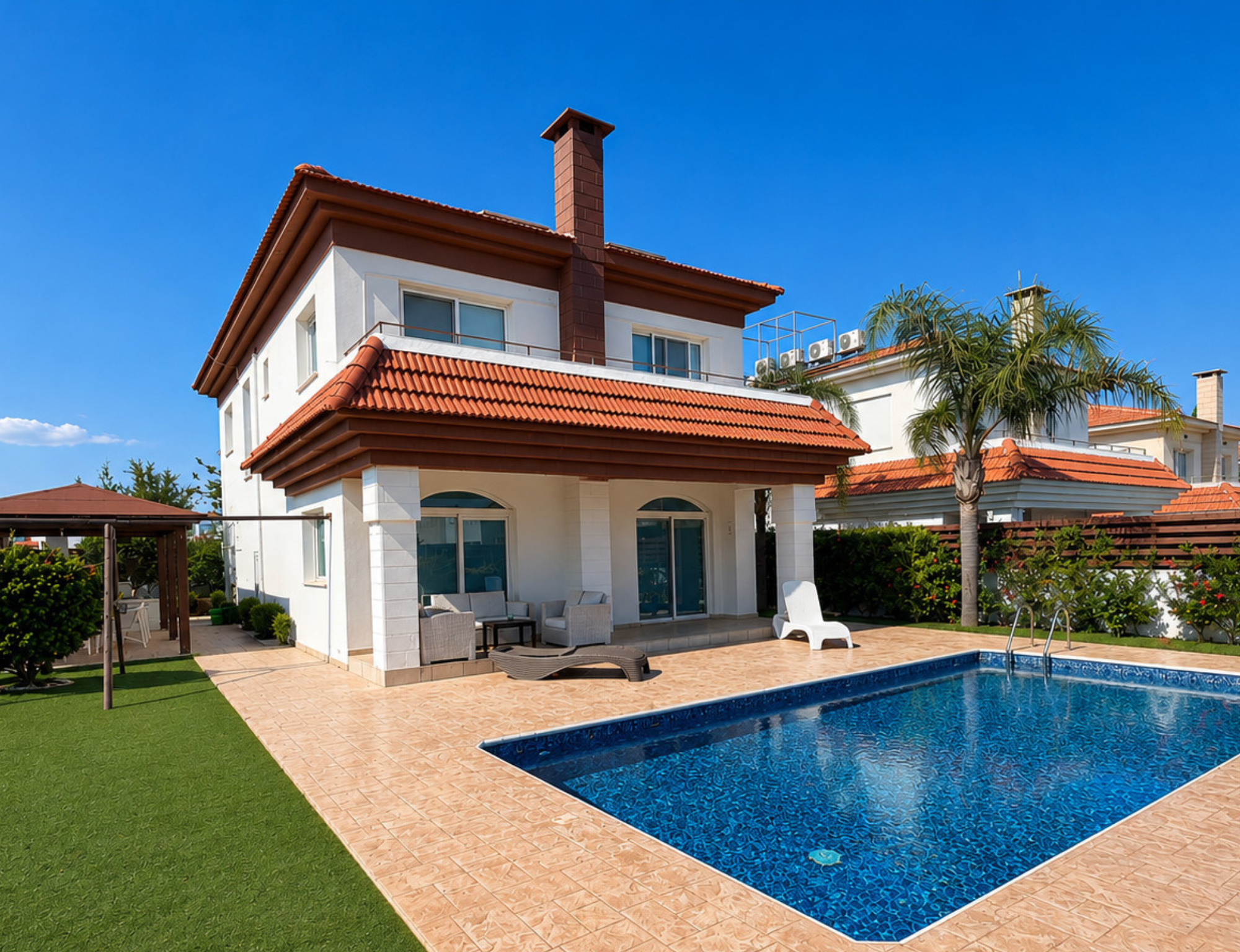 4 Bedroom Detached villa  For Sale in Kapparis
