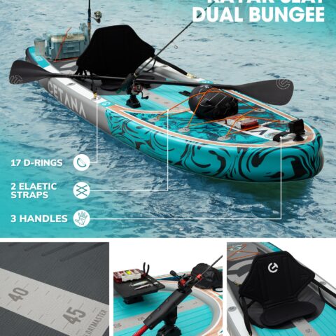 PADDLEBOARD CETANA - FISHING BLUE