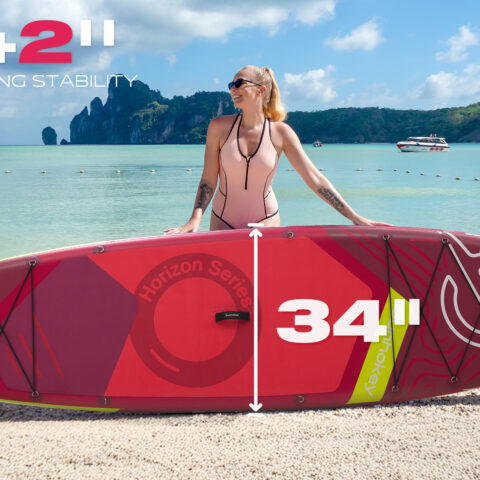 PADDLEBOARD SUNHOKEY 11′ HORIZON SERIES - RED